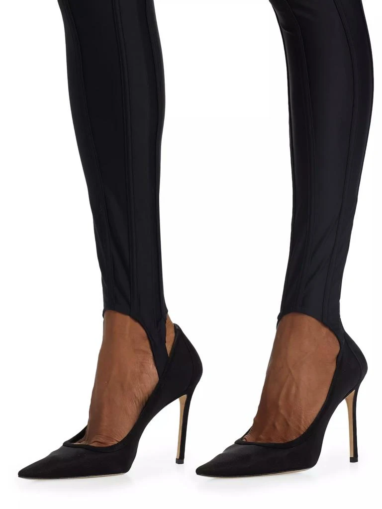 Mugler Stirrup Sport Stretch Pants 6