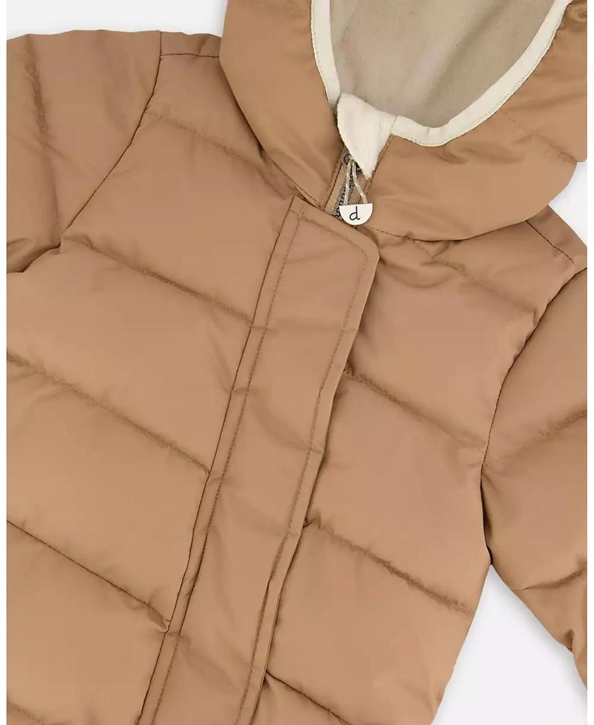 Deux par Deux Baby Unisex One-Piece Baby Cloud Compressible Snowsuit Designed for Car Seat Chanterelle - Baby 4