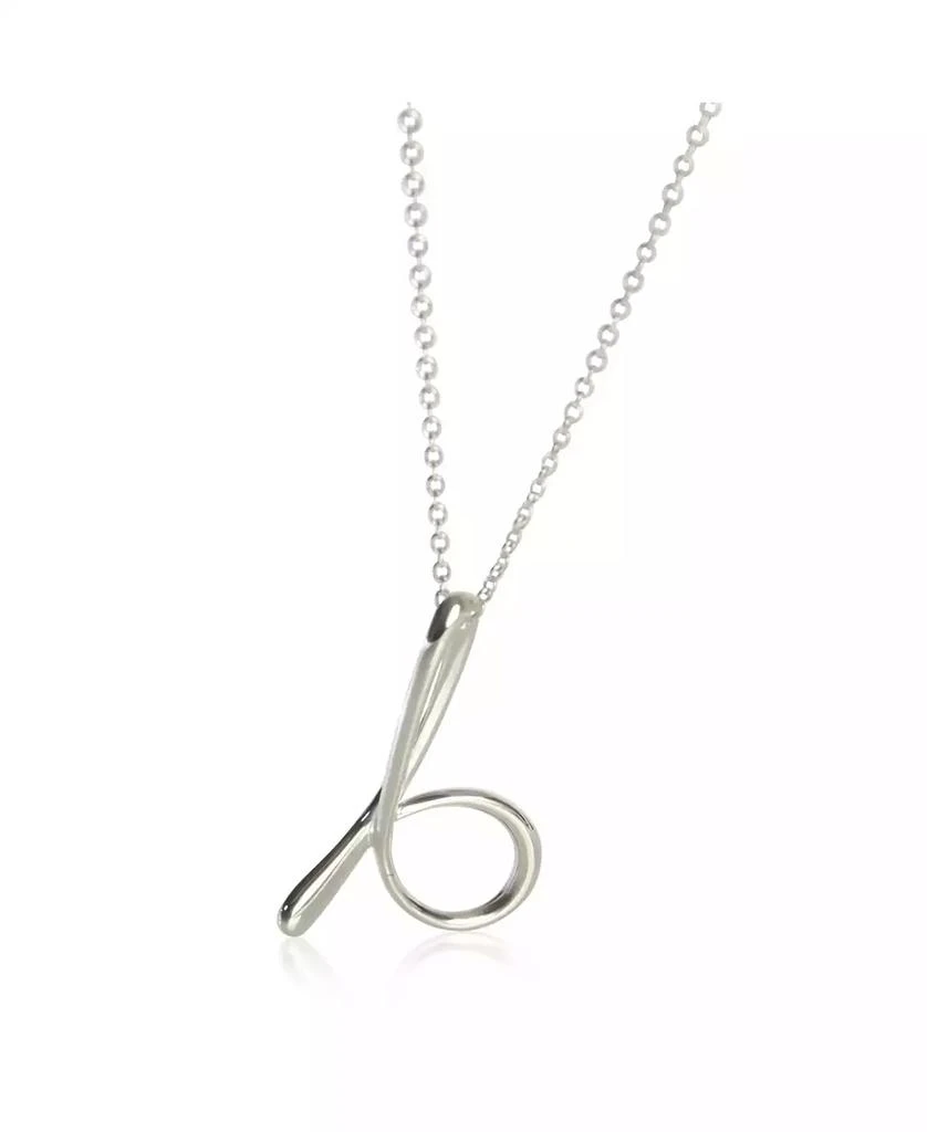 Pre-Owned Tiffany
Co Sterling Silver Elsa Peretti Small Alphabet Pendant