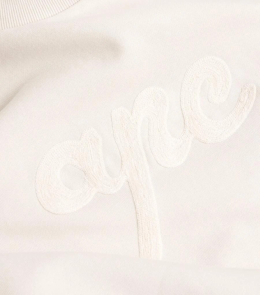 A.P.C. Cotton Logo Sweatshirt 5