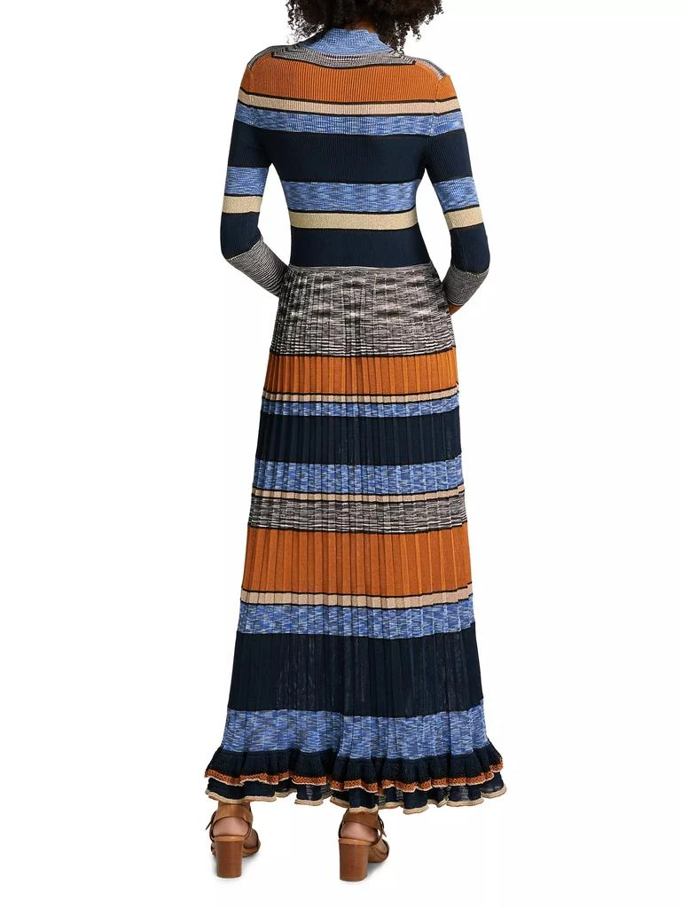 Ulla Johnson Evangeline Striped Knit Maxi-Dress 5