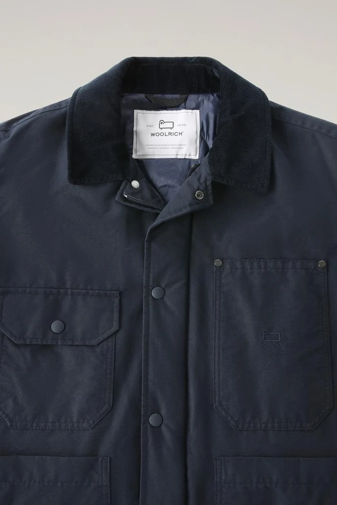 Woolrich Work Duster Jacket in Eco Ramar - Men - Red 2