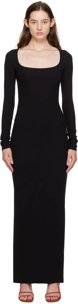 TERNE Black Square Neck Maxi Dress - Dresses & Skirts - BeyondStyle