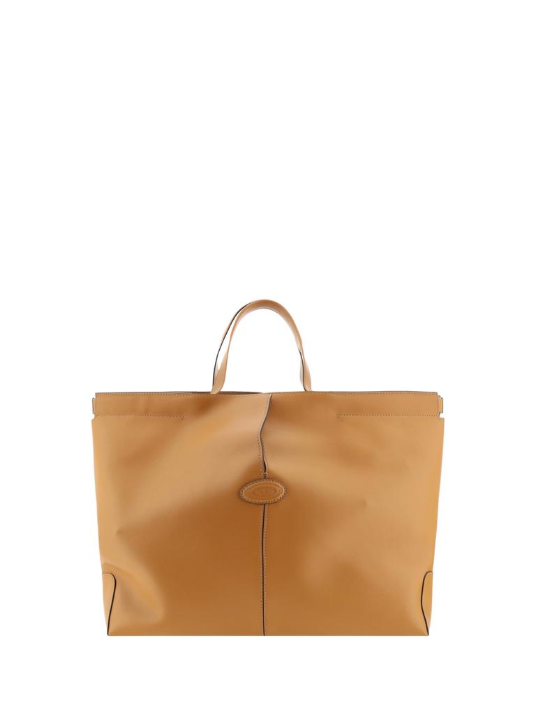 【送料&関税込】Tod's Di Bag Folio Shopping Bag Woman BROWN Tod's Di Bag Folio in Leather Medium