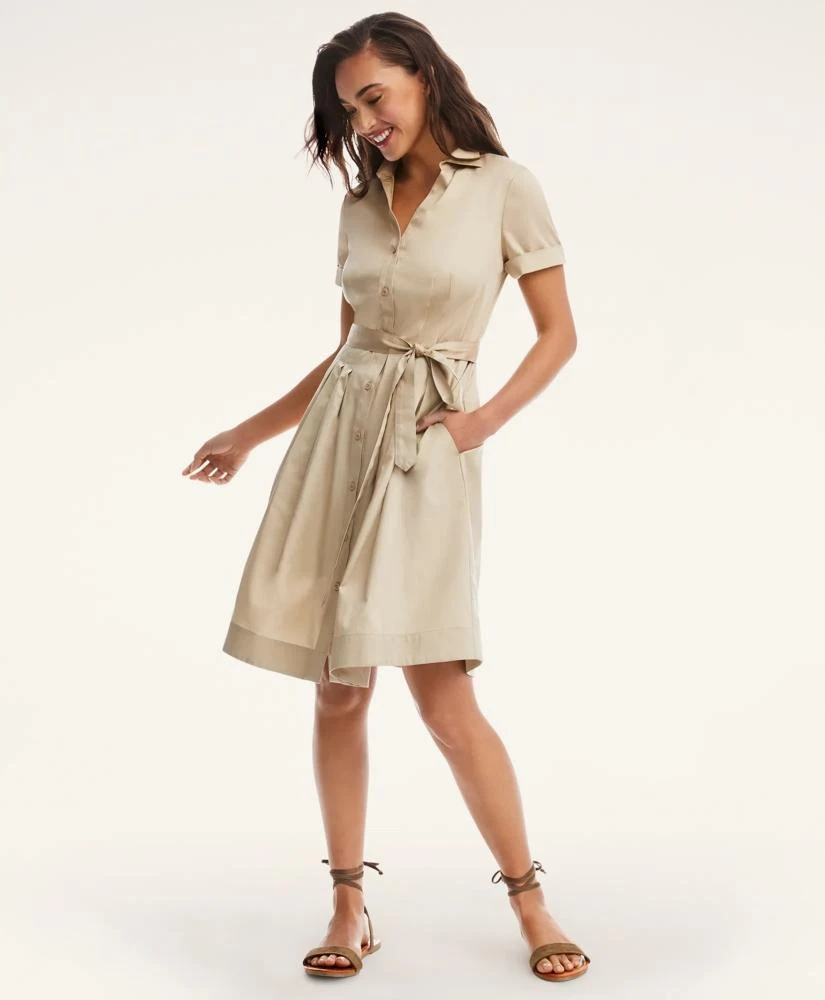Brooks Brothers Belted Shirt Dress 2