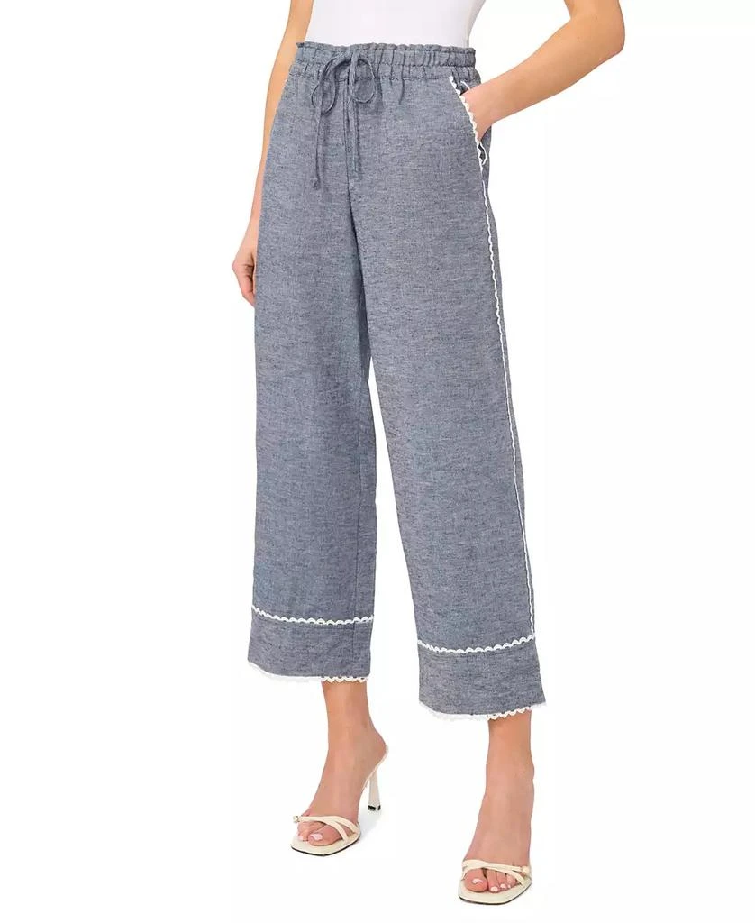 CeCe Women
s Pull-On Cropped Pants