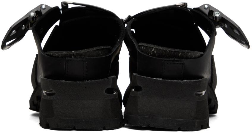 DEMON Black Zhocol Mules