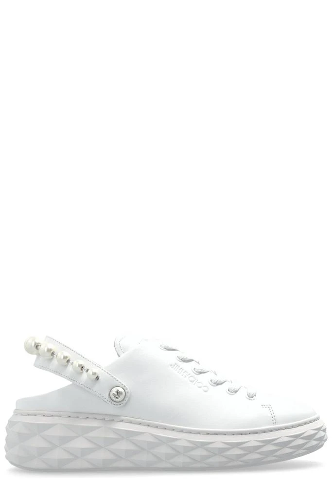 Jimmy Choo Jimmy Choo Embellished Round Toe Sandals 1