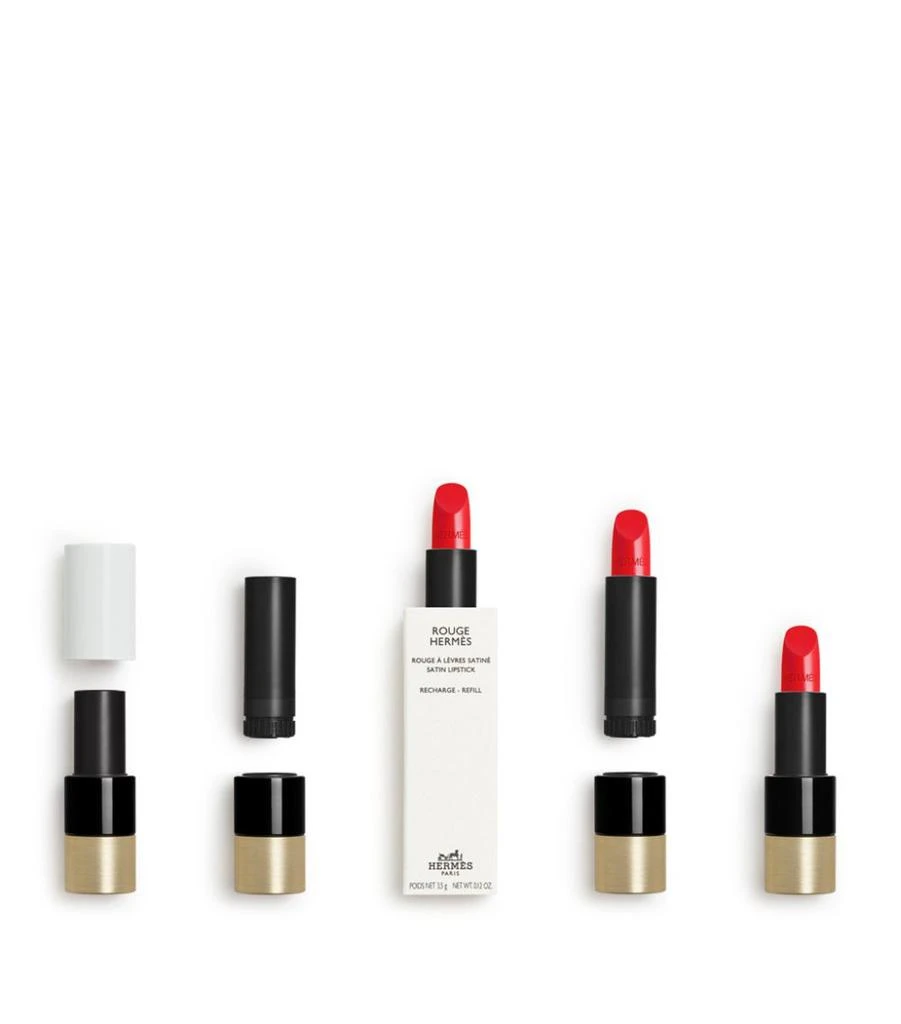 Hermes Rouge Hermès Satin Lipstick - 20 Beige Automne Refill 4
