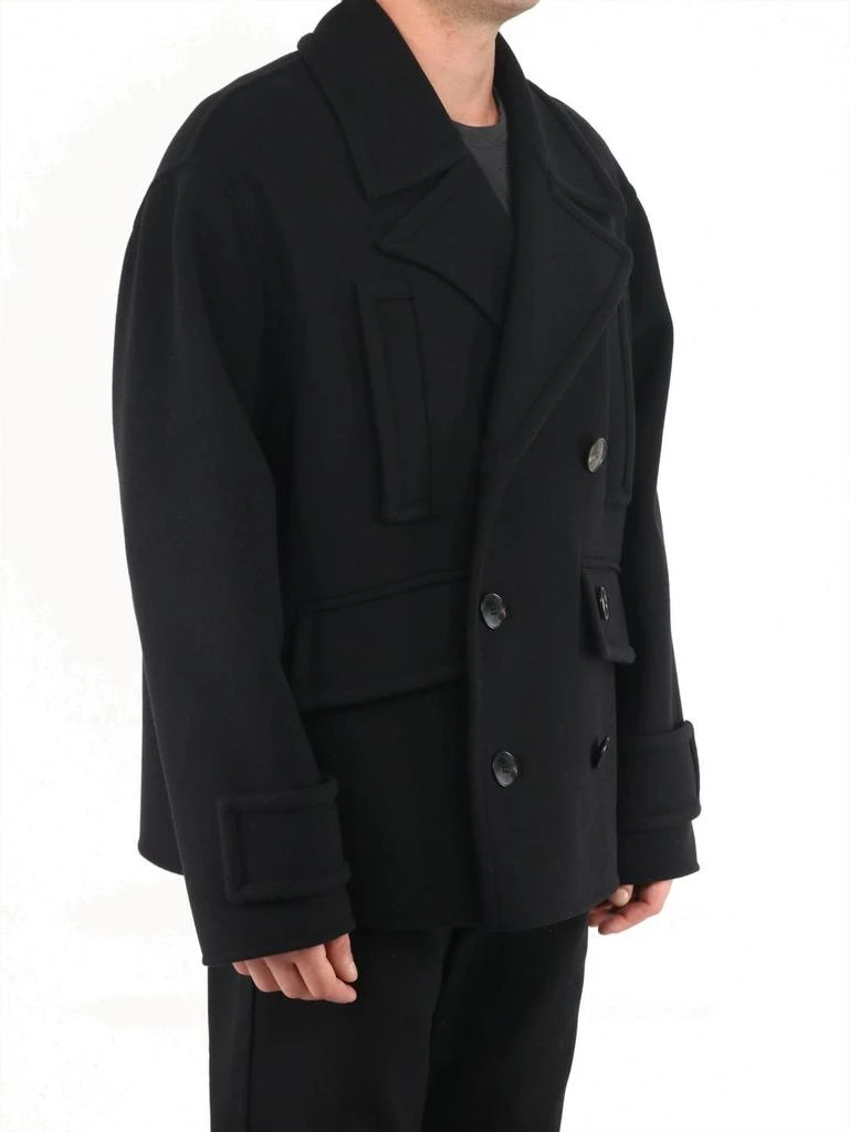 Valentino Valentino Double-Breasted Tailored Peacoat 6