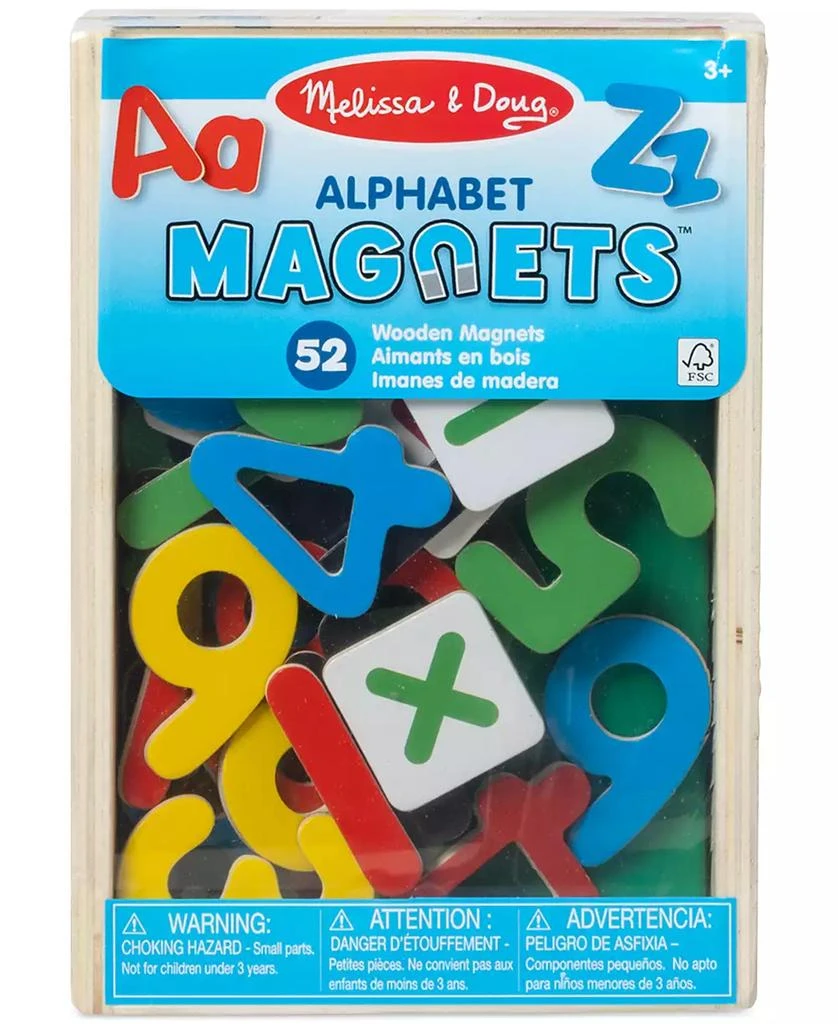 Melissa & Doug Toy, Magnetic Wooden Alphabet 3
