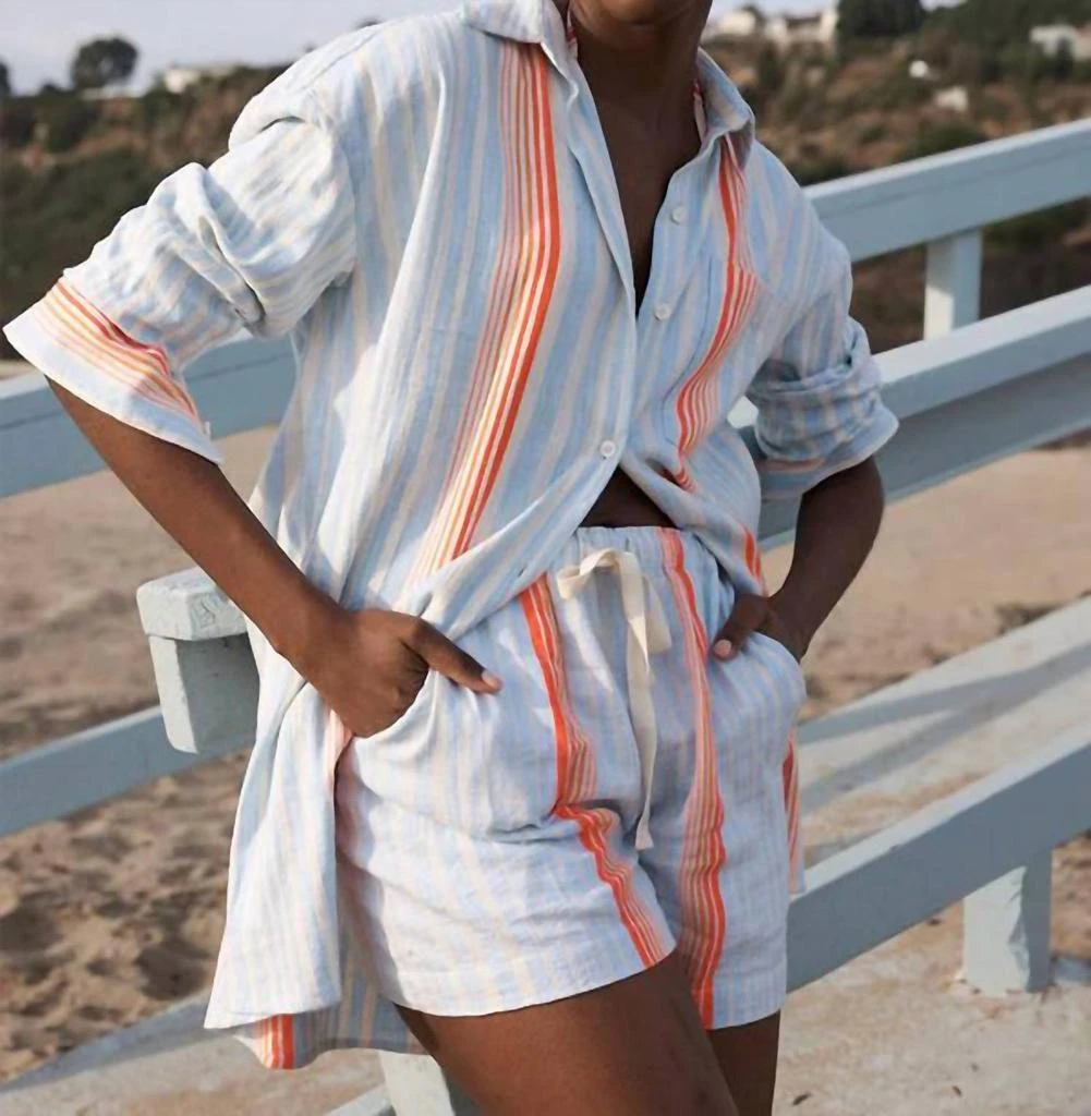 LEMLEM Lemlem - Safia Stripe Short 4