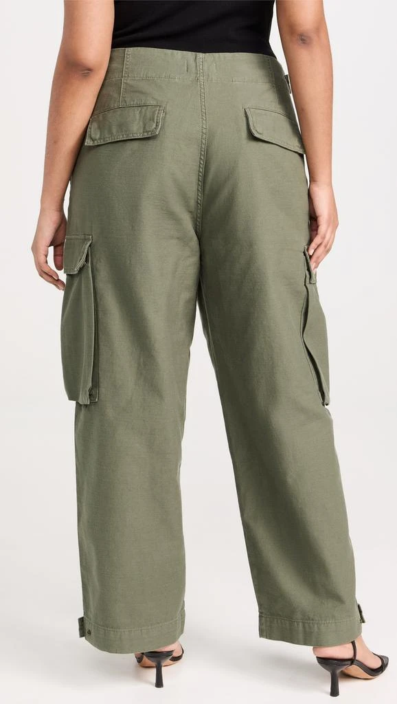 FRAME Wide Leg Cargo Trousers 9