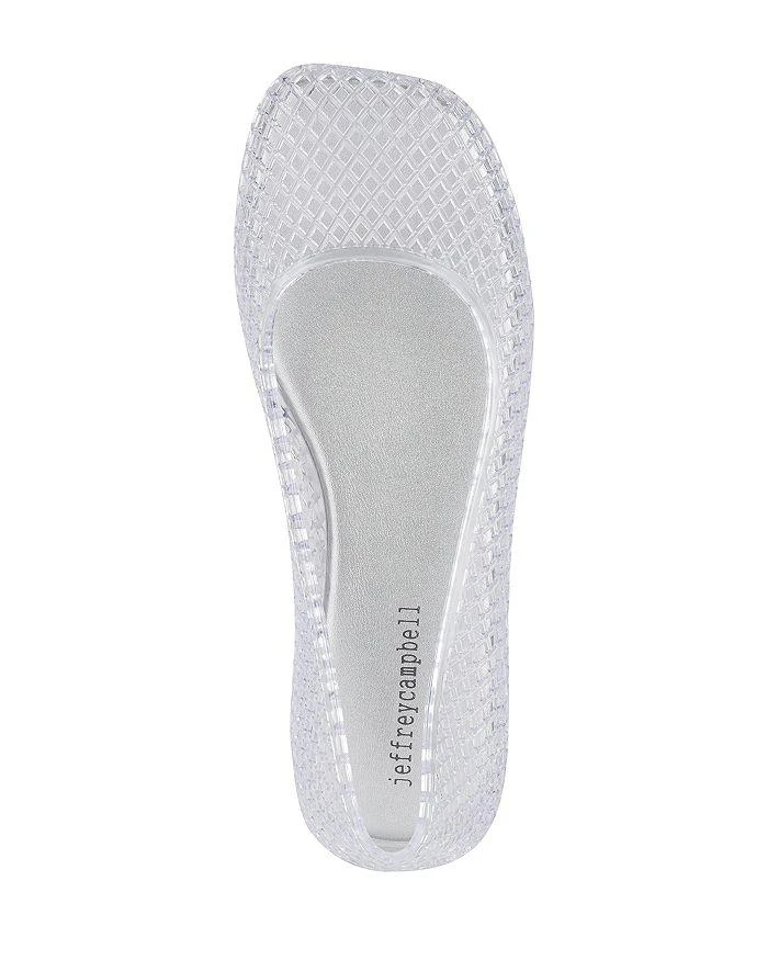 Jeffrey Campbell Women's Day-Off Cutout Jelly Flats 3