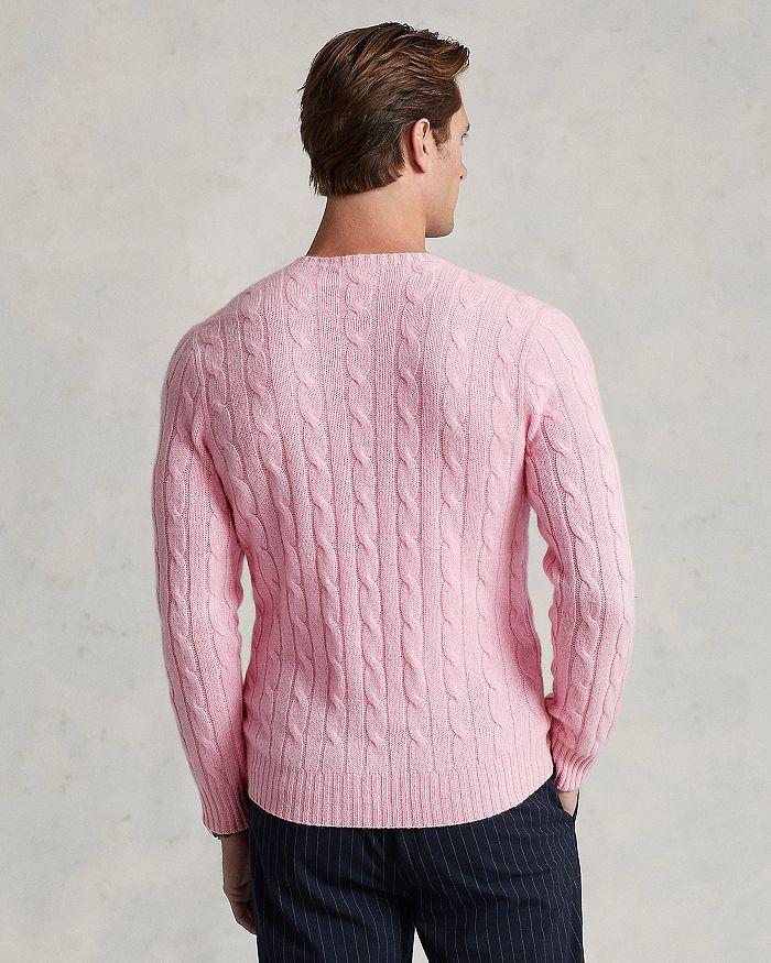 Ralph Lauren Cashmere Cable Knit Crewneck Sweater