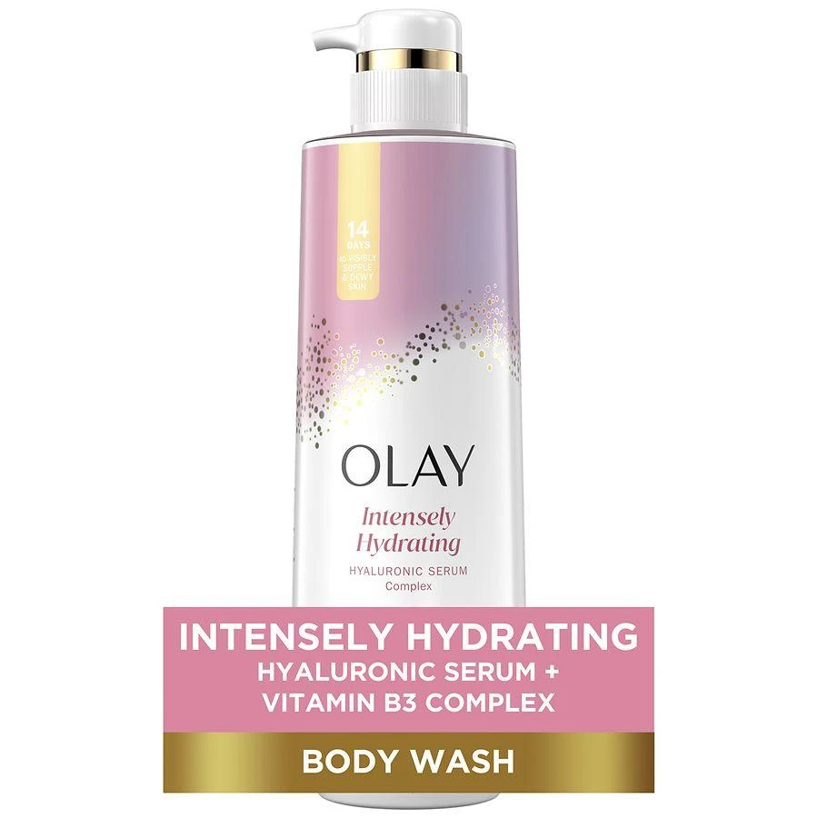 Olay Intensely Hydrating Body Wash Hyaluronic Serum Complex