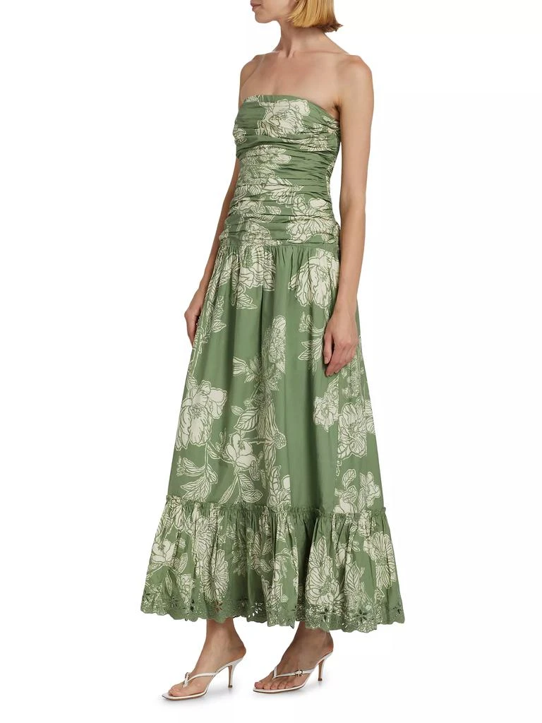 Hemant & Nandita Floral Cotton Off-The-Shoulder Maxi Dress 4