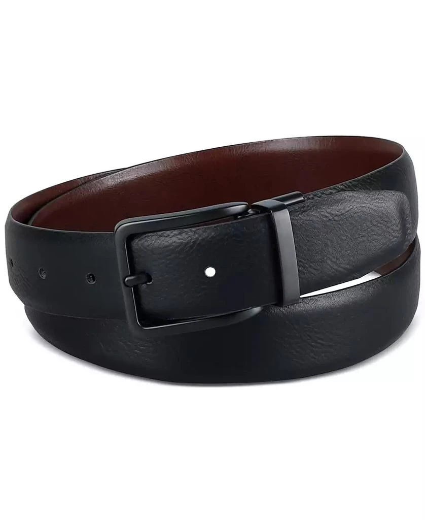 Kenneth Cole Men's Reversible Pebble-Grain Belt 1