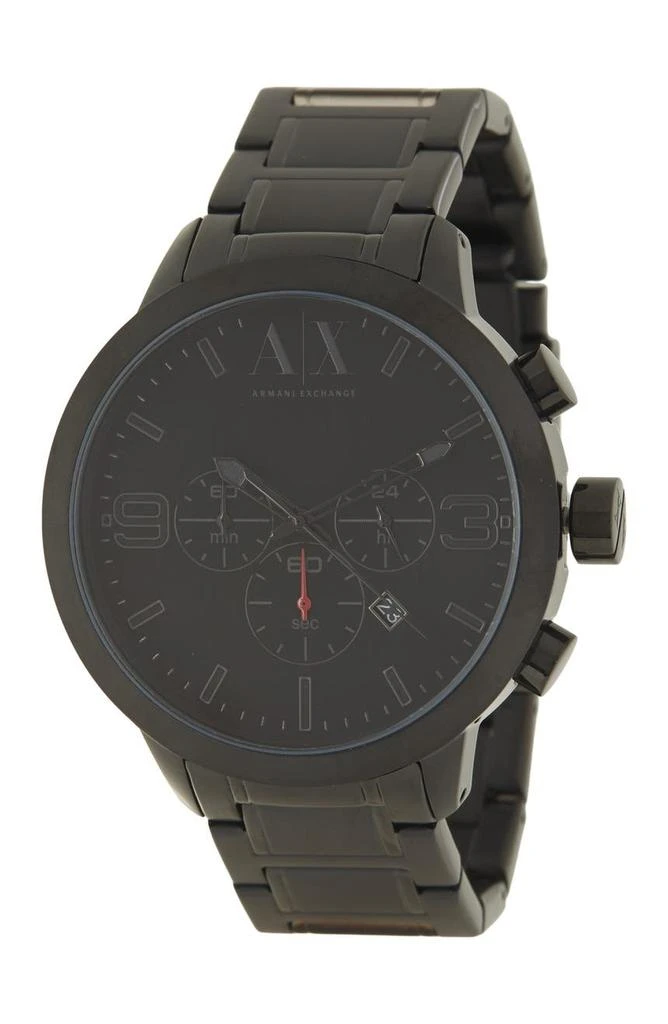 Armani Exchange Men's Round Chronograph Bracelet Watch, 49mm 1