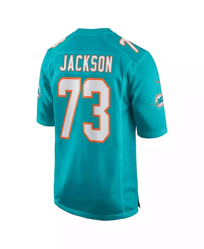 NIKE Men's Austin Jackson Aqua Miami Dolphins Game Jersey 5