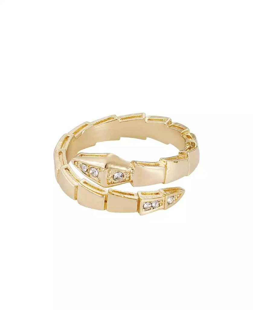 ADORNIA Gold Snake Wrap Ring