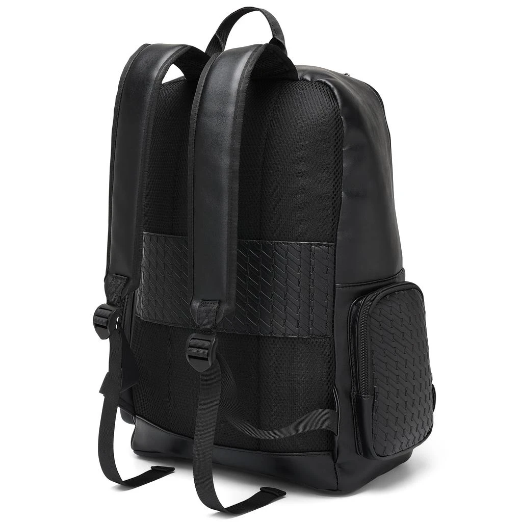 ELLE Leisure Luxe 27L Vegan Leather Backpack | Black 2