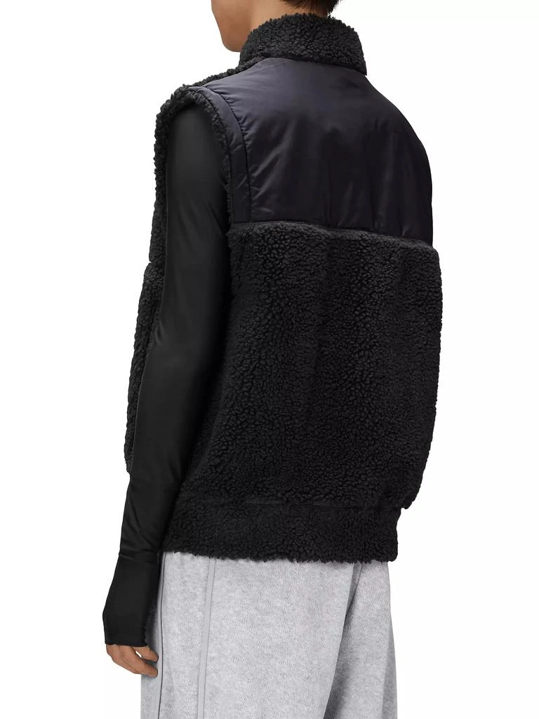 Rains Kofo Fleece Bomber Vest 4