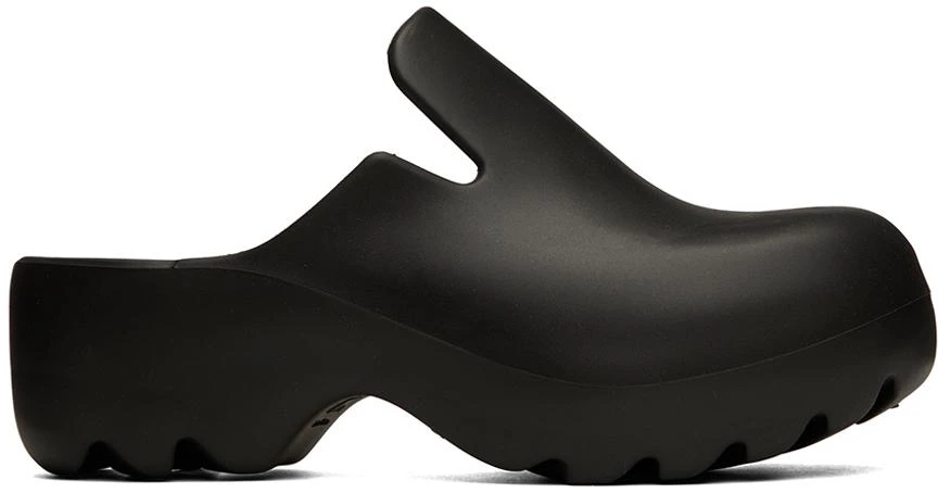 Bottega Veneta Black Flash Clogs 1