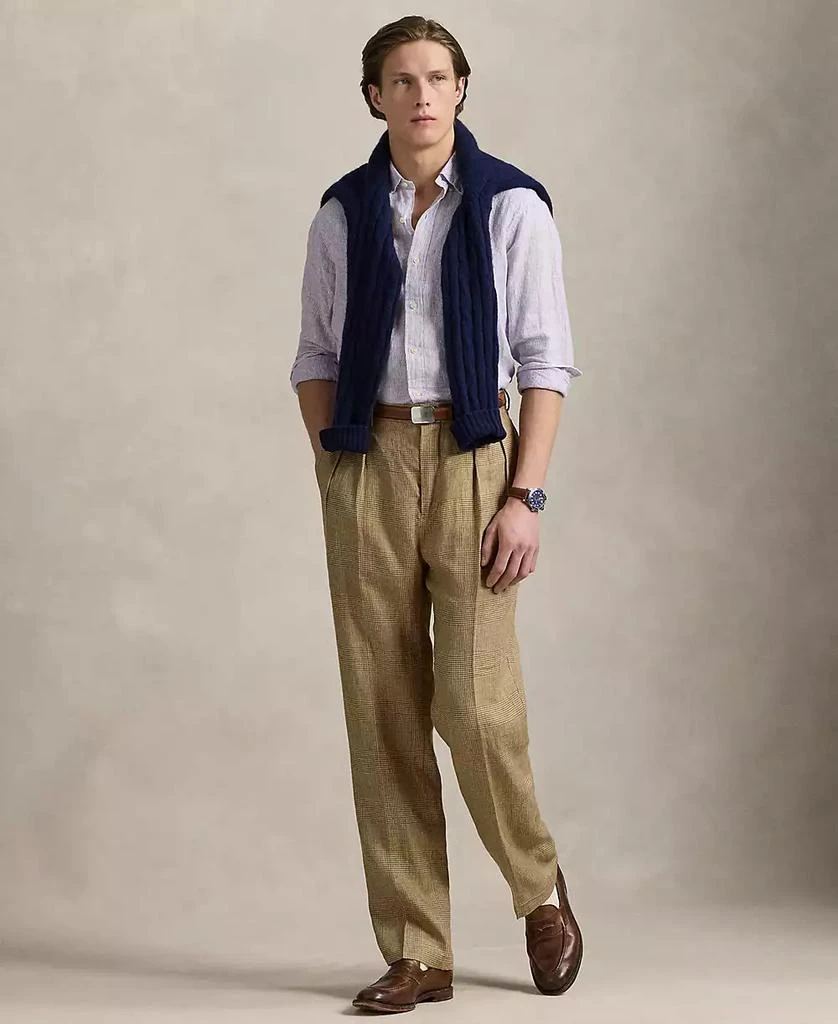 Ralph Lauren Men's Classic Fit Linen Shirt 4