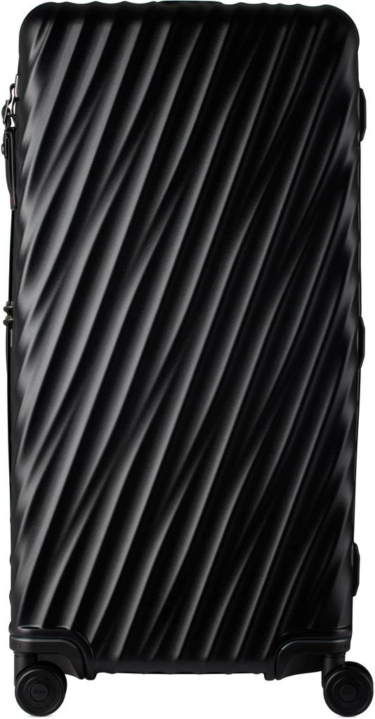 Tumi Black Large Rolling Trunk Suitcase 1