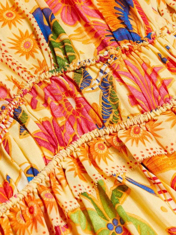 Farm Rio Rio Tapestry Floral Maxi Dress 4