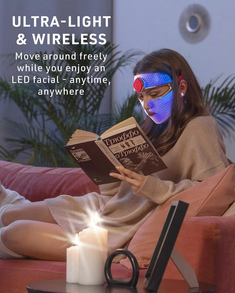 Foreo FAQ 201 Ultra-Lightweight Silicone RGB LED Face Mask 7