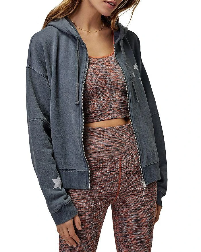 Spiritual Gangster Hana Stars Fleece Zip Hoodie 3