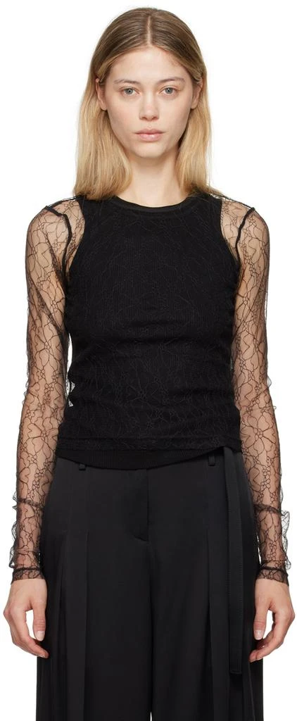 The Garment Black Montenegro Long Sleeve T-Shirt 1