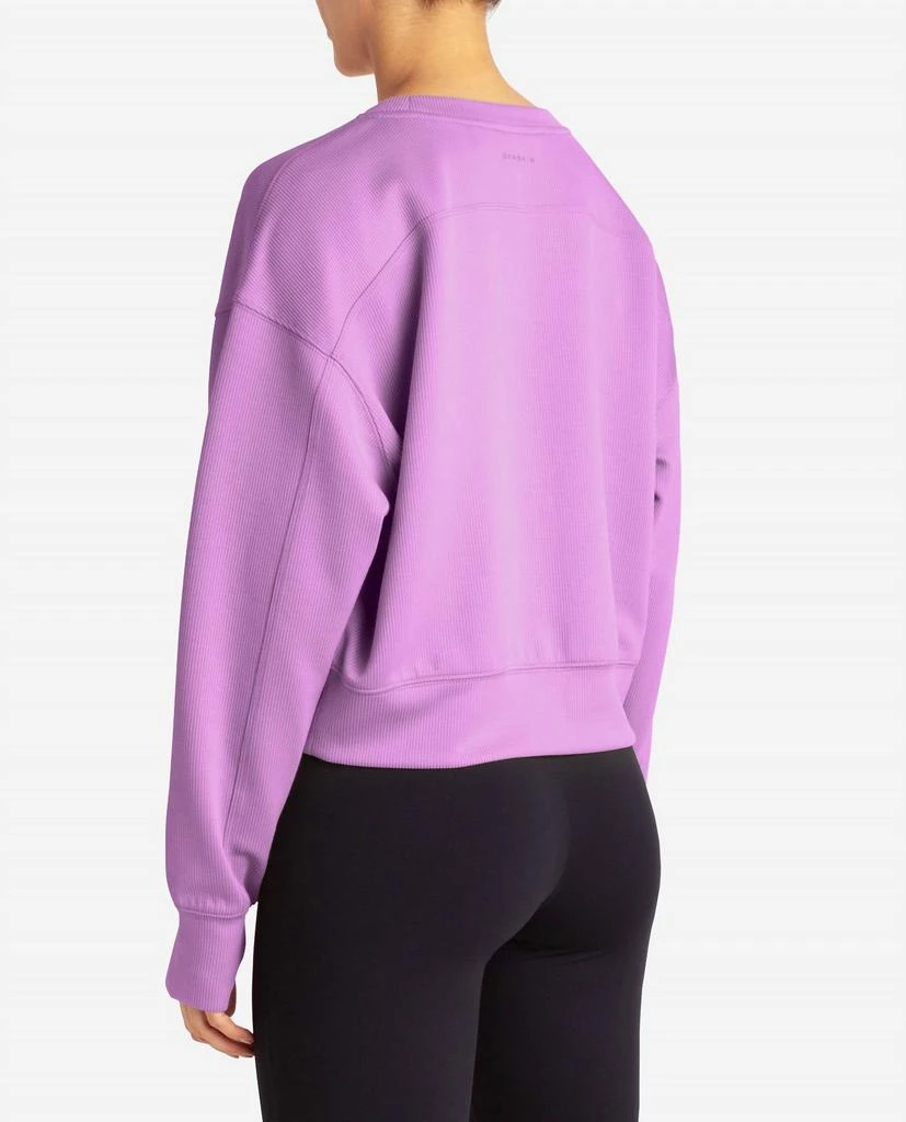 Danskin Danskin - Scuba Rib Luxury Sweatshirt 2