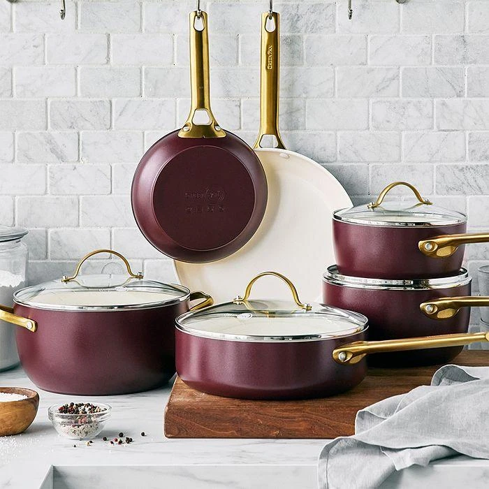 Greenpan Reserve Healthy Ceramic Nonstick Cookware, Set of 10 4