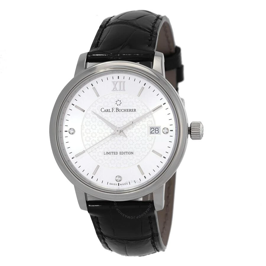 Carl F. Bucherer Adamavi Automatic Diamond Silver Dial Men's Watch 00.10314.08.19.99 1