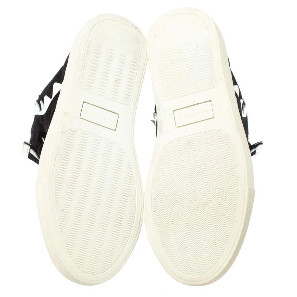 Sophia Webster Sophia Webster Monochrome Suede and Patent Leather Riko High Top Sneakers Size 38.5 6