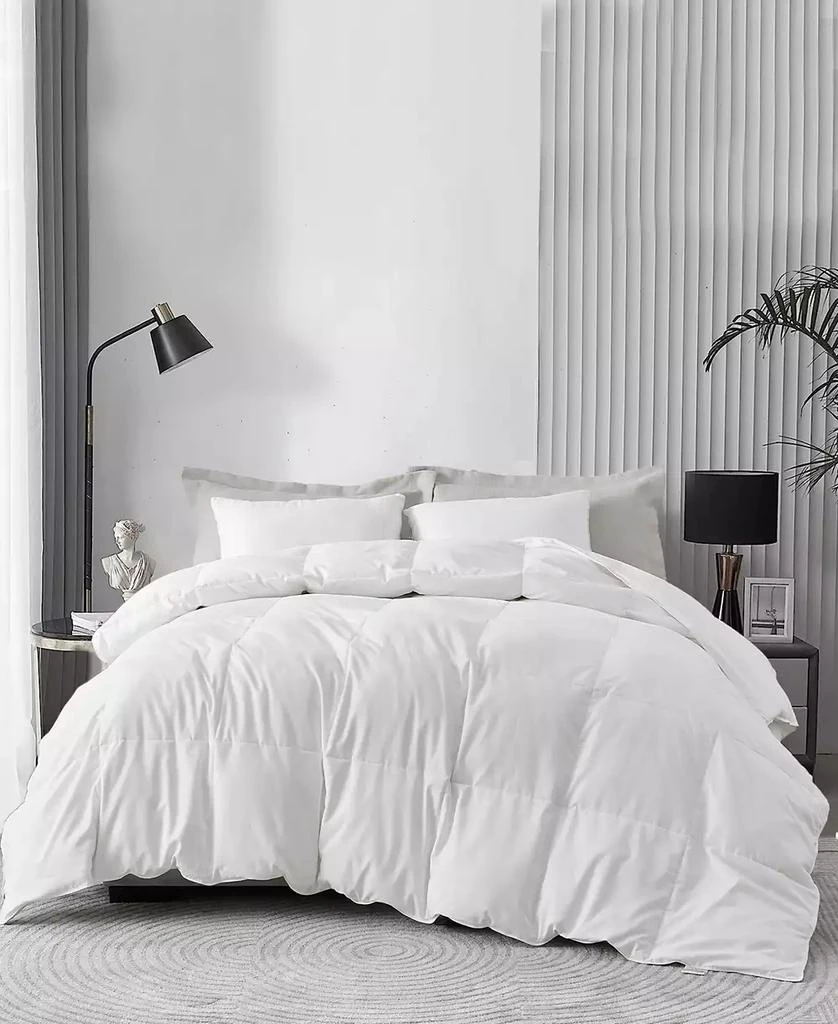 UNIKOME All Season Goose Down Feather Fiber Comforter 1