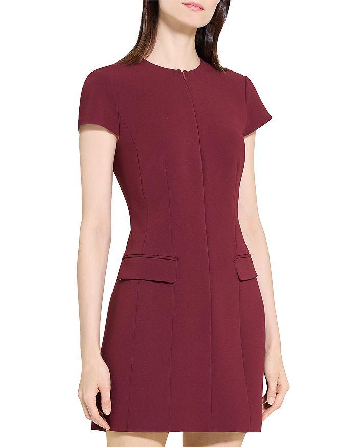 Theory Tailored Zip Front Dress