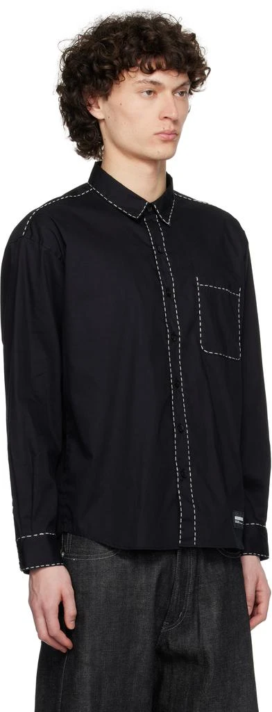 NEIGHBORHOOD Black Hand Stitching LS Shirt 2