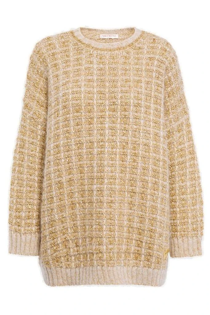 Valentino Valentino Crewneck Knitted Jumper from Cettire