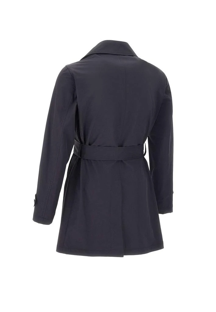 BARBA Barba Double-Breasted Trench Coat 3