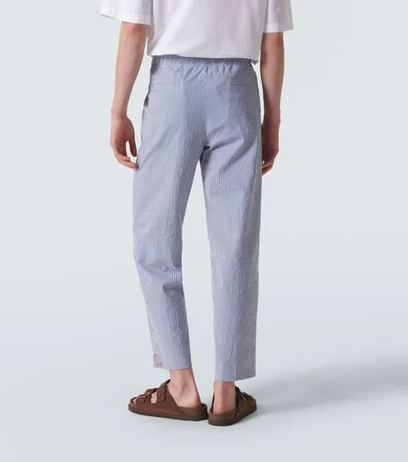 ORLEBAR BROWN Alex striped cotton-blend pants 4