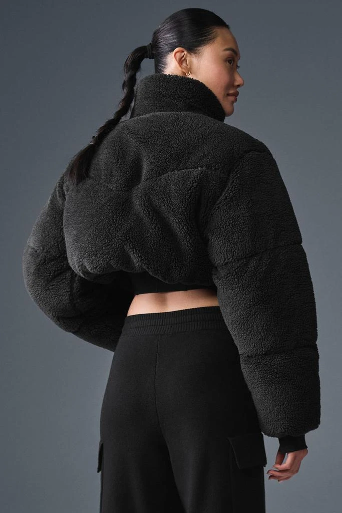 Alo Sherpa Main Act Corset Puffer - Black 3