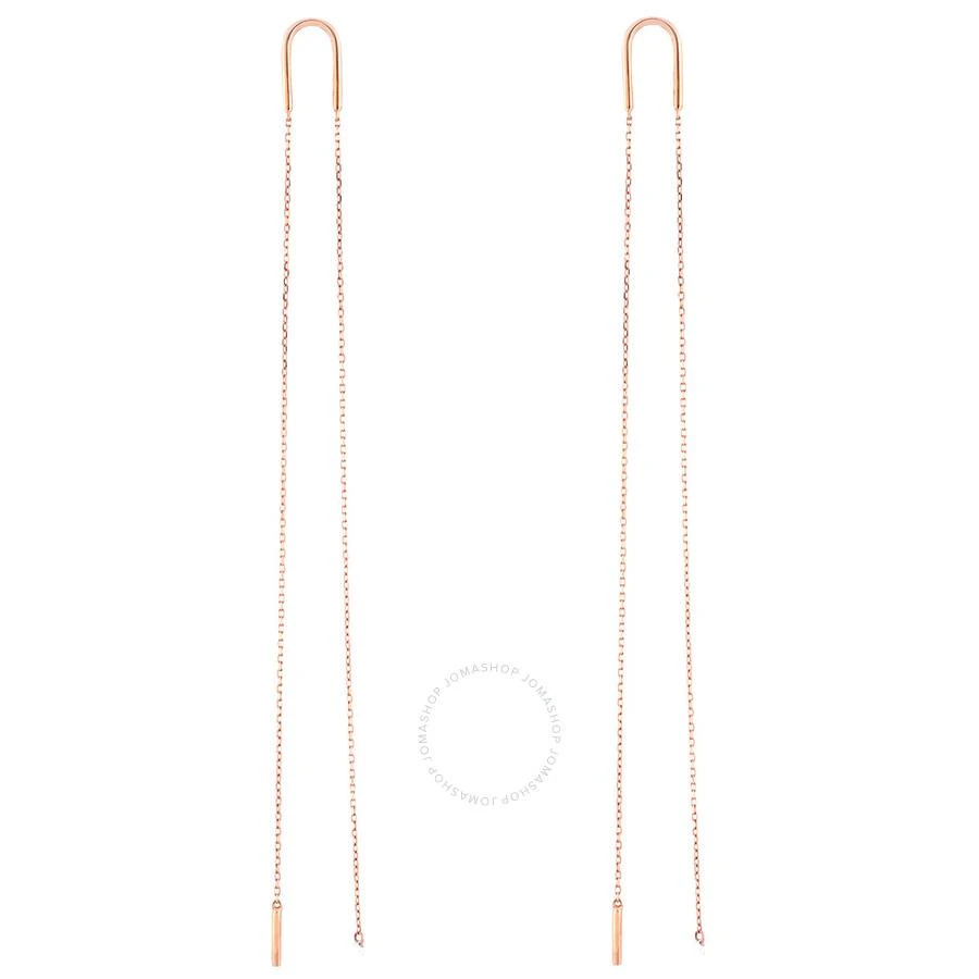 Persée Danae Long Chain Diamond Earrings 1