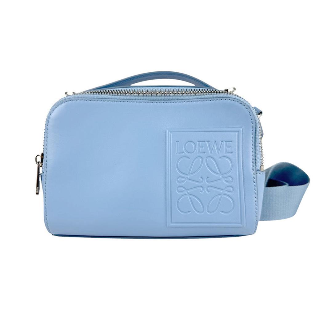 Loewe Bird Mini raffia crossbody bag - Crossbody Bags - Free