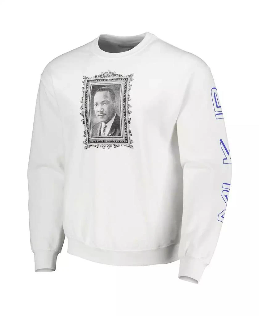 Philcos Men's and Women's Martin Luther King Jr. White Graphic Pullover Sweatshirt 2