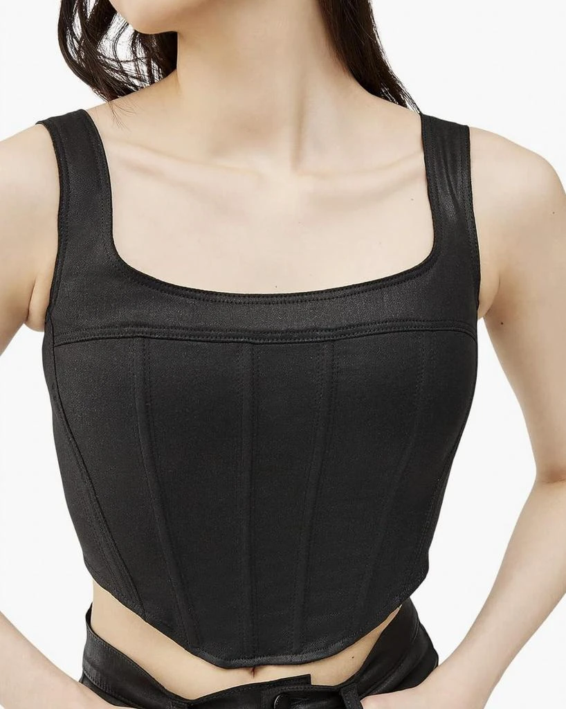 DL1961 - Women's Corset In Black Coated (Ultimate Knit Coated) 1