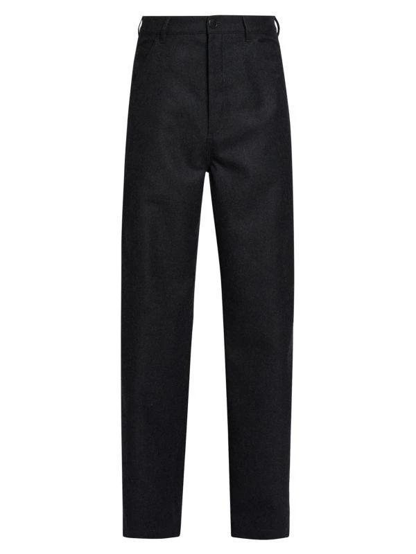 Dries Van Noten Pickerby Wool Utility Pants 5
